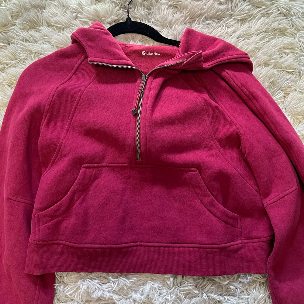 Lululemon Pomegranate Scuba Hoodie